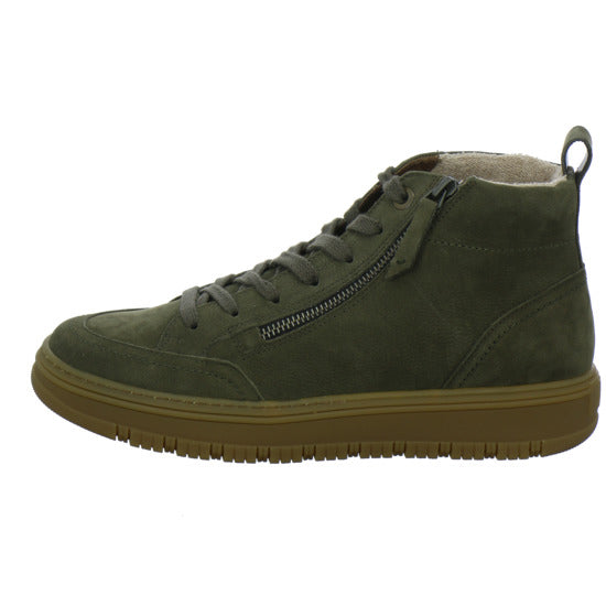 Paul Green Stiefel ungefüttert oliv - 360° Ansicht