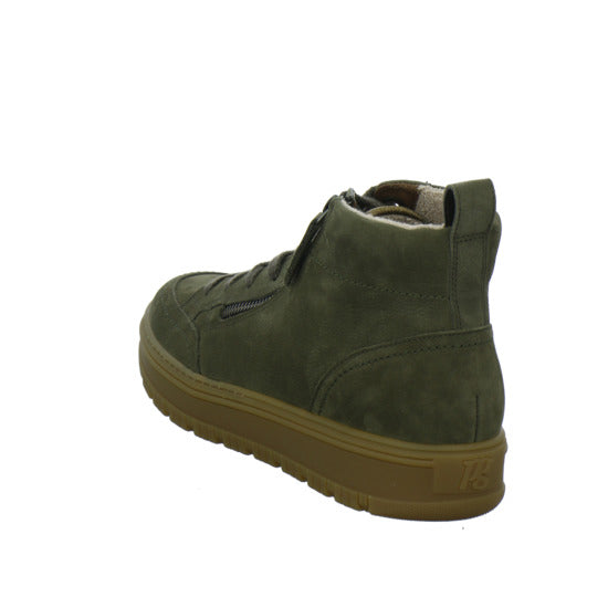 Paul Green Stiefel ungefüttert oliv - 360° Ansicht
