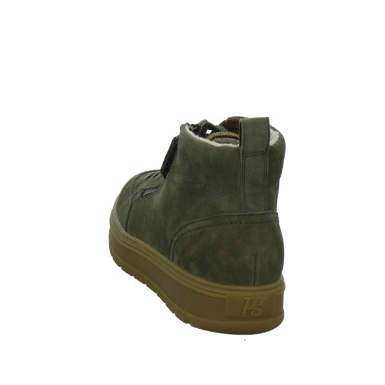 Paul Green Stiefel ungefüttert oliv - 360° Ansicht