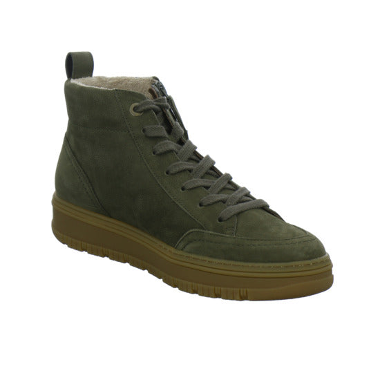 Paul Green Stiefel ungefüttert oliv - 360° Ansicht