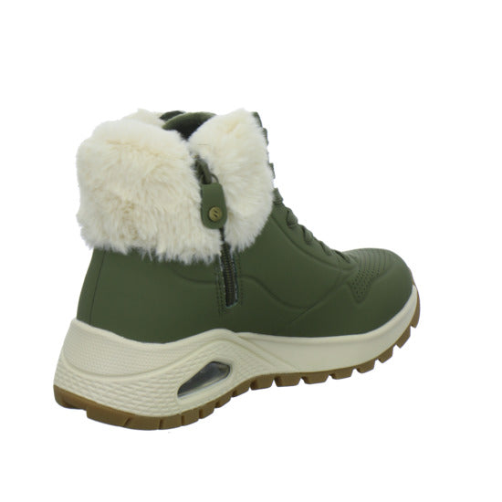 Skechers UNO Stiefel ungefüttert oliv - 360° Ansicht