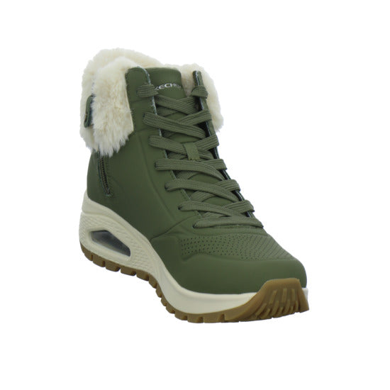 Skechers UNO Stiefel ungefüttert oliv - 360° Ansicht
