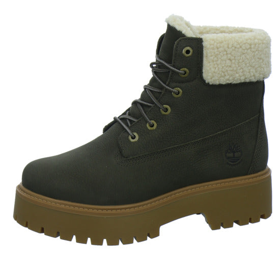 Timberland Stiefel Damen Stone Street Mid Warm oliv