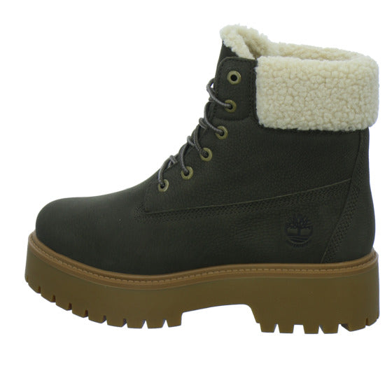 Timberland Stiefel Damen Stone Street Mid Warm oliv