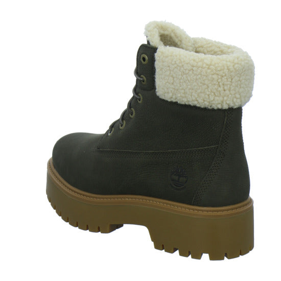 Timberland Stiefel Damen Stone Street Mid Warm oliv