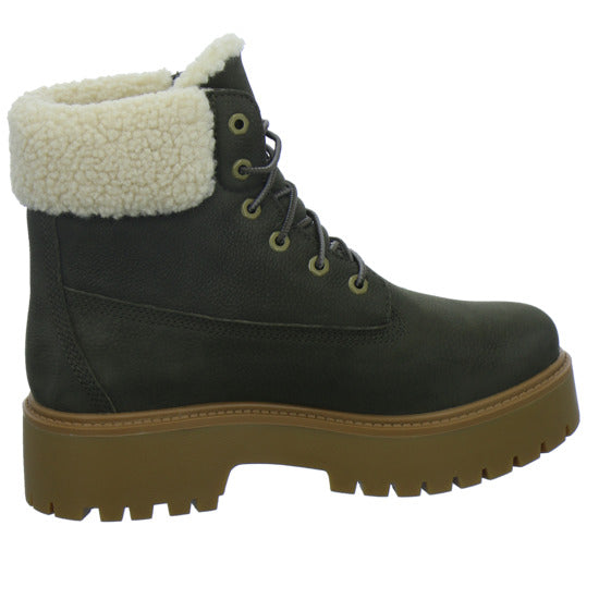 Timberland Stiefel Damen Stone Street Mid Warm oliv