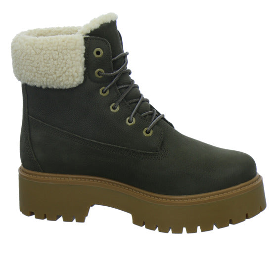 Timberland Stiefel Damen Stone Street Mid Warm oliv
