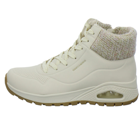 Skechers UNO Stiefel ungefüttert Beige - 360° Ansicht