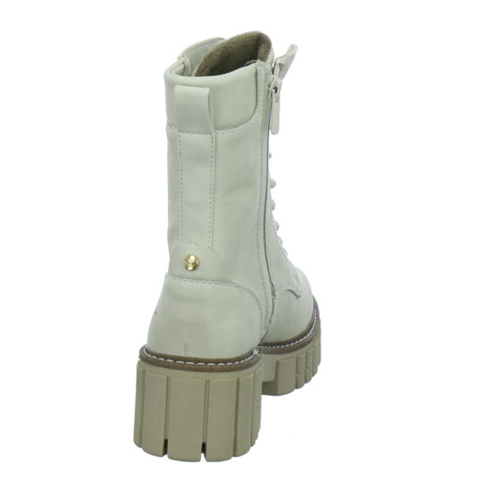 Mustang Stiefel ungefüttert Beige - 360° Ansicht
