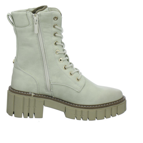 Mustang Stiefel ungefüttert Beige - 360° Ansicht