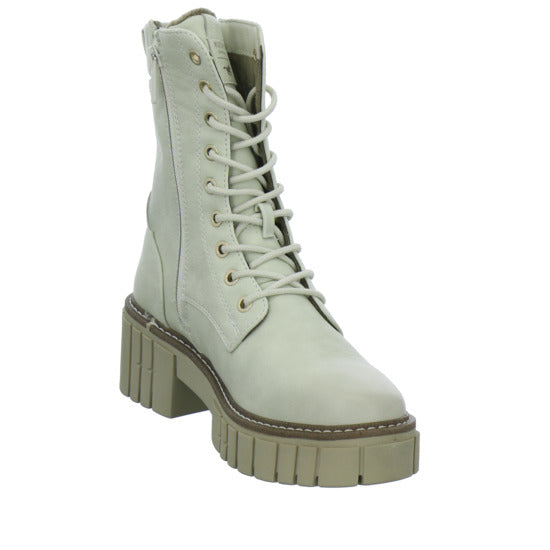 Mustang Stiefel ungefüttert Beige - 360° Ansicht