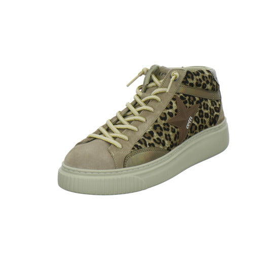 Cetti Stiefel ungefüttert Beige-kombi