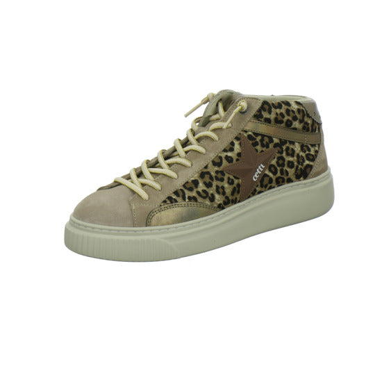 Cetti Stiefel ungefüttert Beige-kombi