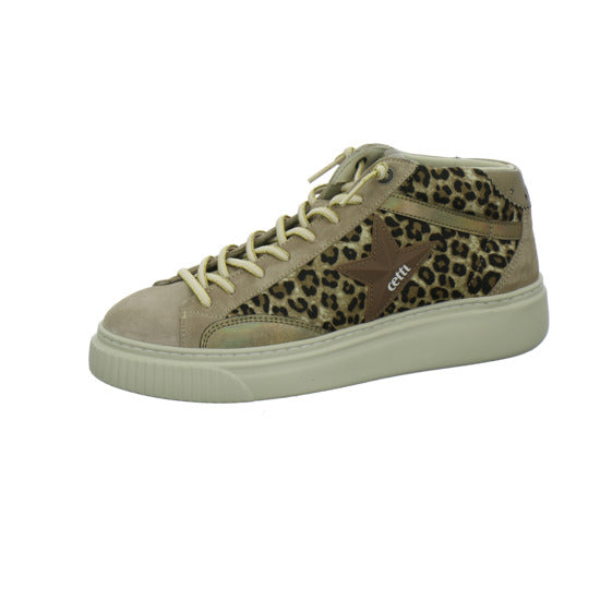 Cetti Stiefel ungefüttert Beige-kombi