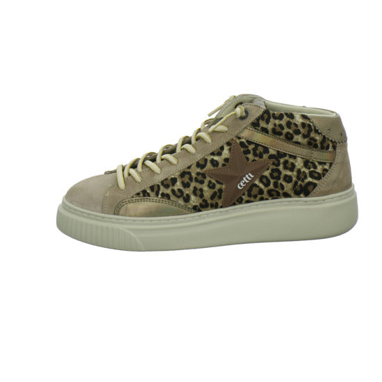 Cetti Stiefel ungefüttert Beige-kombi