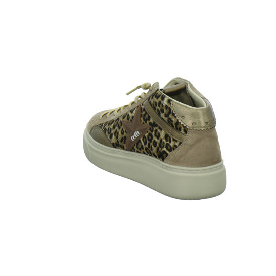 Cetti Stiefel ungefüttert Beige-kombi