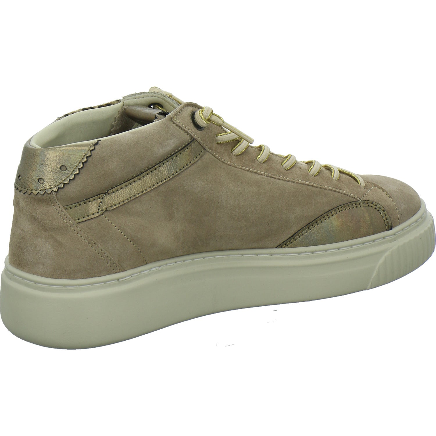 Cetti Stiefel ungefüttert Beige-kombi
