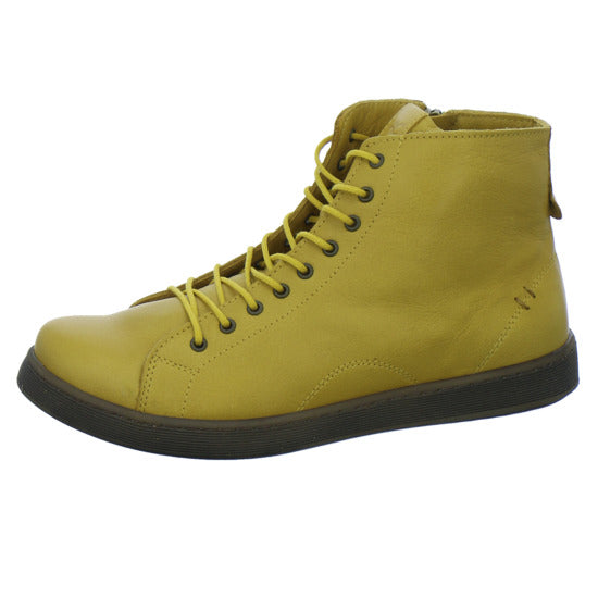 Andrea Conti Stiefel Damen Ocker