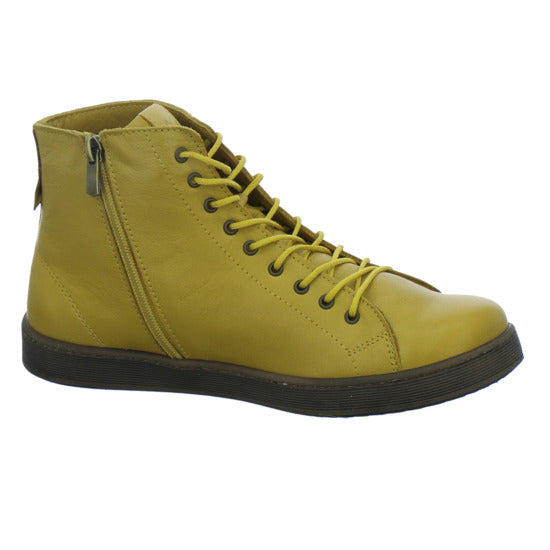Andrea Conti Stiefel Damen Ocker