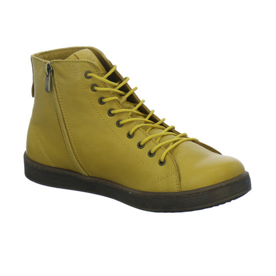Andrea Conti Stiefel Damen Ocker