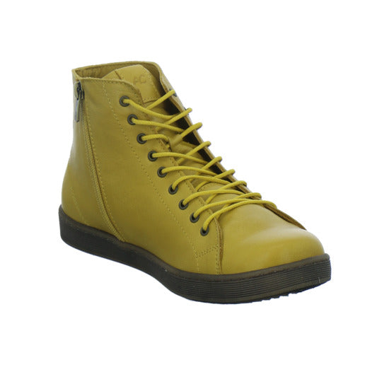 Andrea Conti Stiefel Damen Ocker