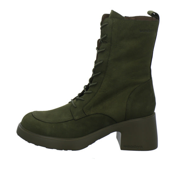 Wonders Stiefel ungefüttert oliv - 360° Ansicht
