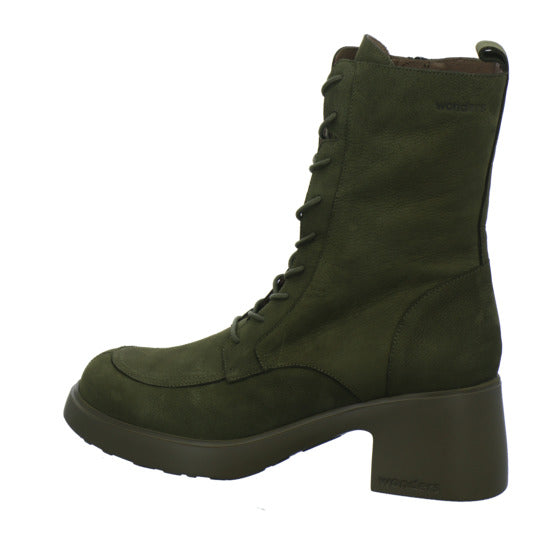 Wonders Stiefel ungefüttert oliv - 360° Ansicht
