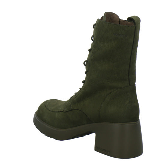 Wonders Stiefel ungefüttert oliv - 360° Ansicht