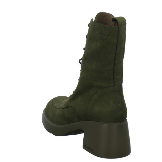 Wonders Stiefel ungefüttert oliv - 360° Ansicht