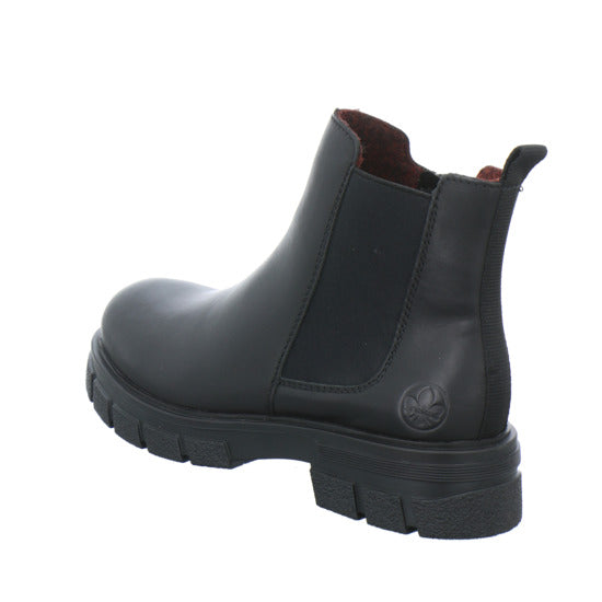 Rieker Stiefel ungefüttert Schwarz - 360° Ansicht