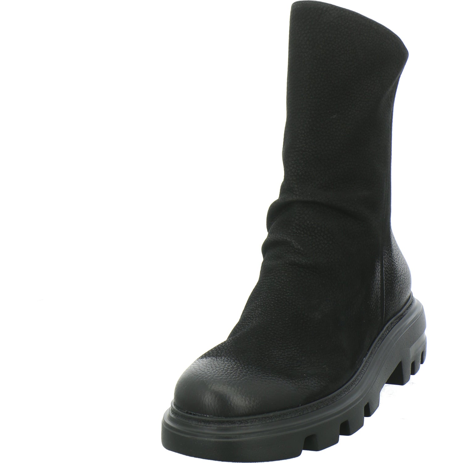 Paul Green Stiefel ungefüttert Schwarz