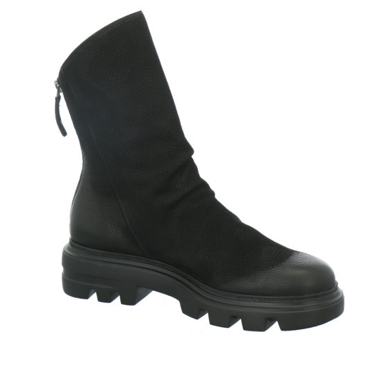 Paul Green Stiefel ungefüttert Schwarz