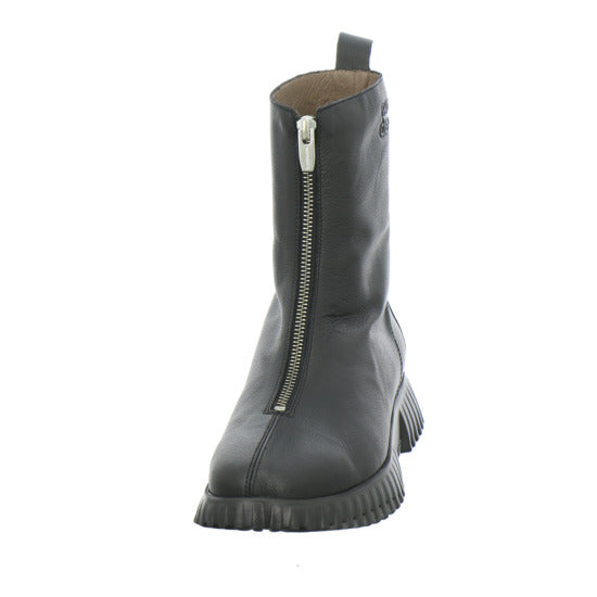 Wonders Stiefel Schwarz