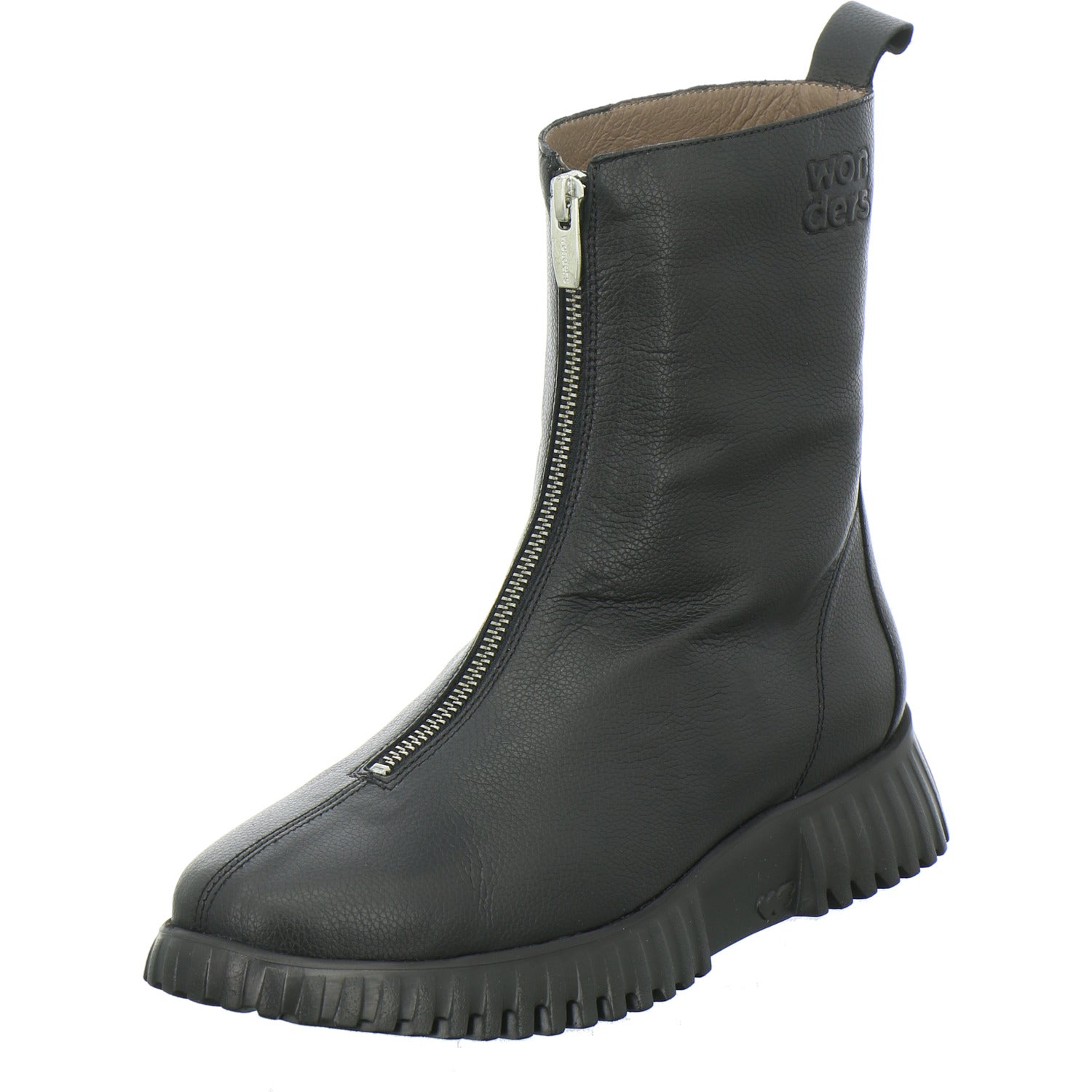 Wonders Stiefel Schwarz