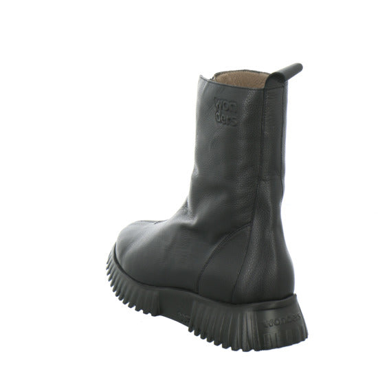 Wonders Stiefel Schwarz