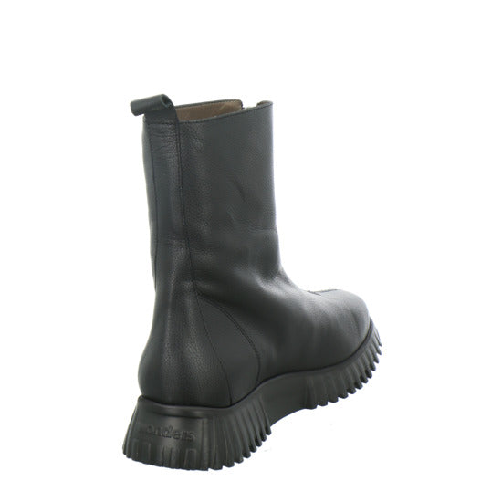 Wonders Stiefel Schwarz