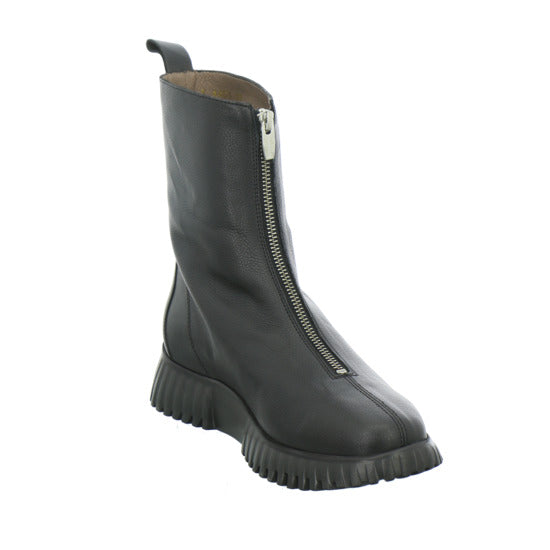 Wonders Stiefel Schwarz
