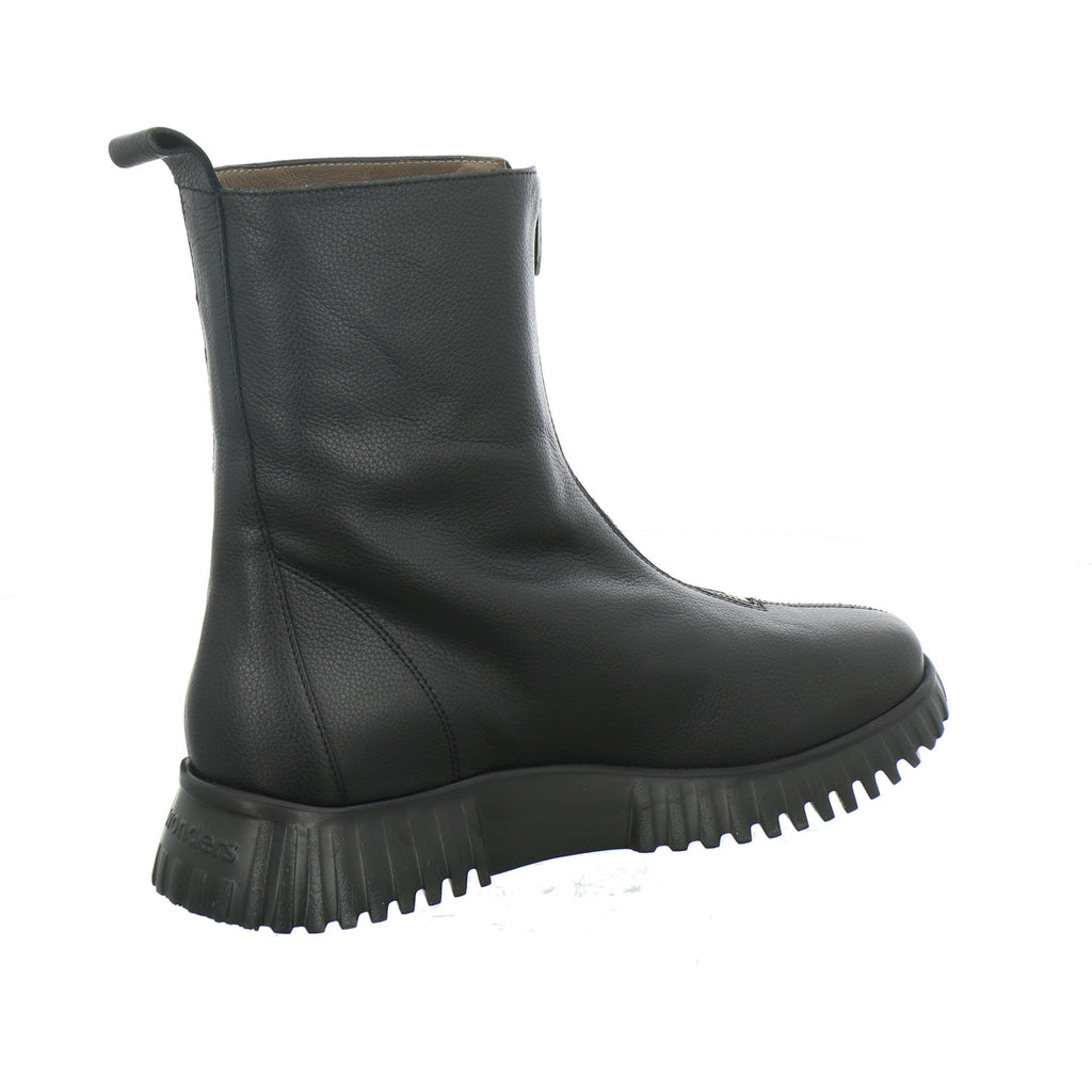 Wonders Stiefel Schwarz