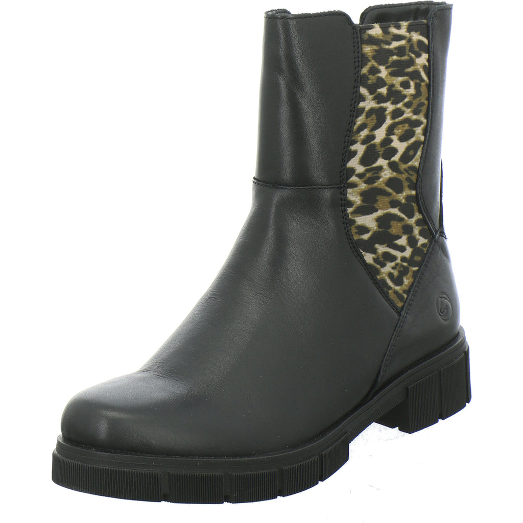Remonte Stiefel Damen Schwarz-kombi