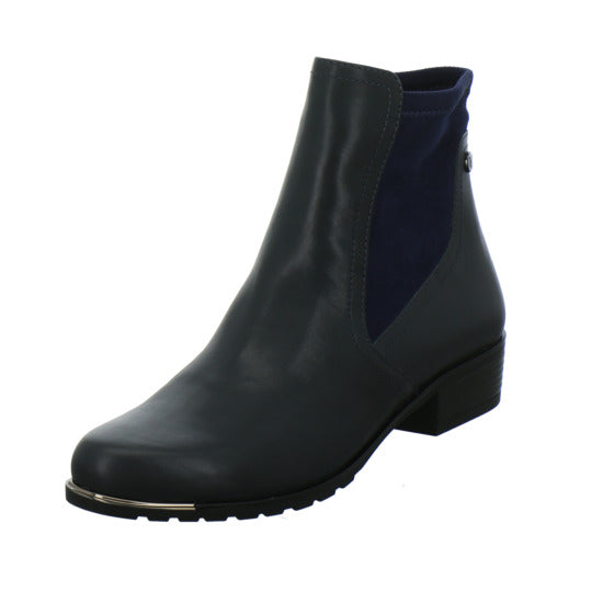 Caprice Stiefel ungefüttert Dunkelblau - 360° Ansicht