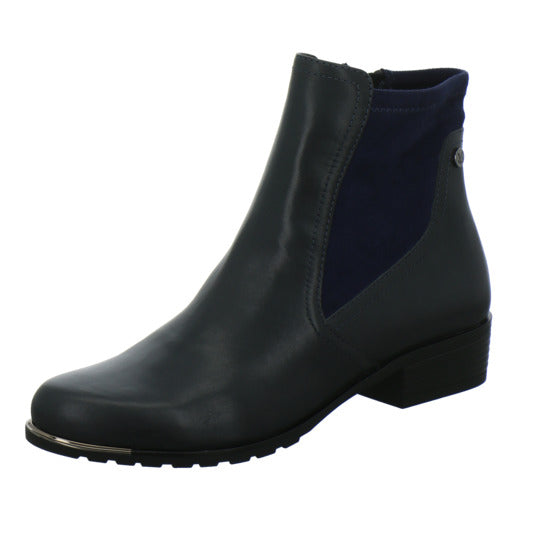 Caprice Stiefel ungefüttert Dunkelblau - 360° Ansicht