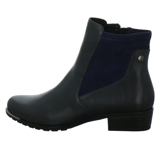 Caprice Stiefel ungefüttert Dunkelblau - 360° Ansicht
