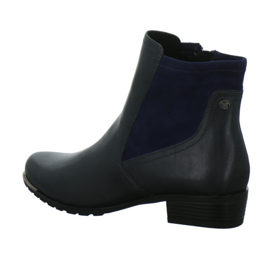Caprice Stiefel ungefüttert Dunkelblau - 360° Ansicht