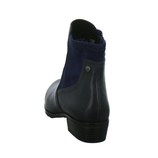 Caprice Stiefel ungefüttert Dunkelblau - 360° Ansicht