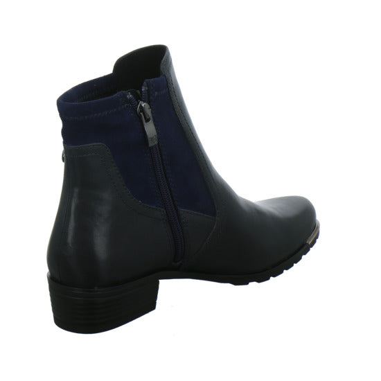 Caprice Stiefel ungefüttert Dunkelblau - 360° Ansicht