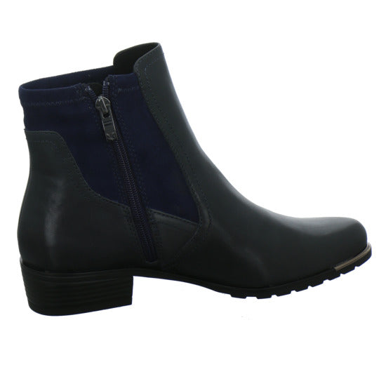 Caprice Stiefel ungefüttert Dunkelblau - 360° Ansicht