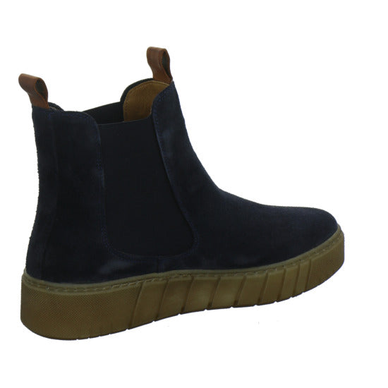 Iber Stiefel ungefüttert Dunkelblau