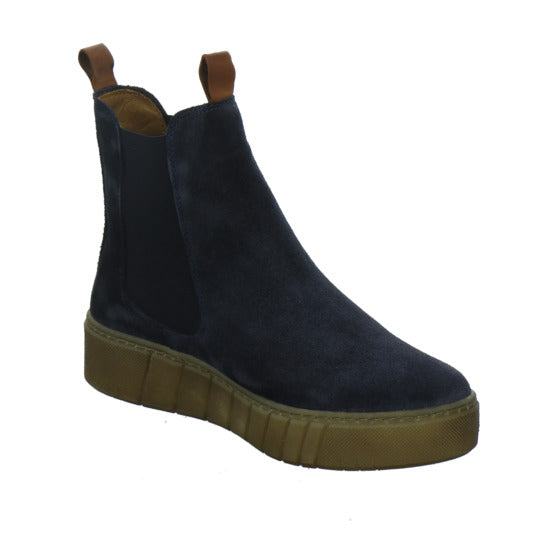 Iber Stiefel ungefüttert Dunkelblau