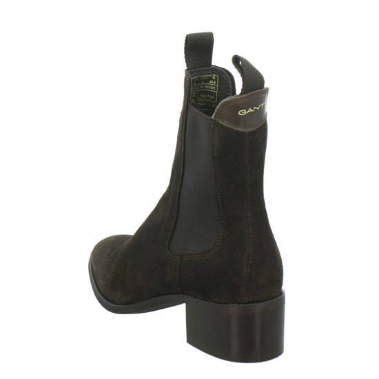 Gant St Broomly Stiefel ungefüttert Dunkelbraun - 360° Ansicht