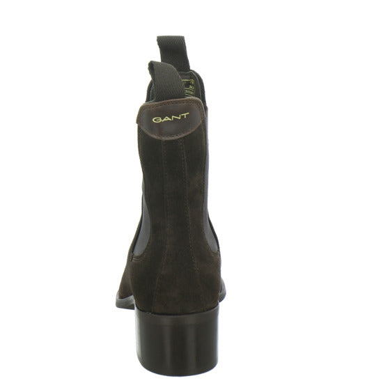 Gant St Broomly Stiefel ungefüttert Dunkelbraun - 360° Ansicht